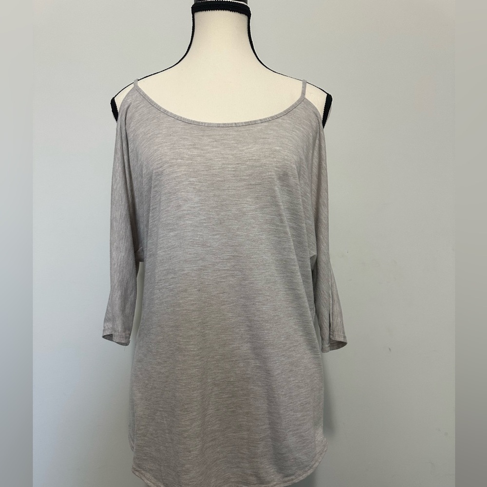 VENUS Light Beige Casual Top